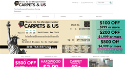 Desktop Screenshot of carpetsandus.com